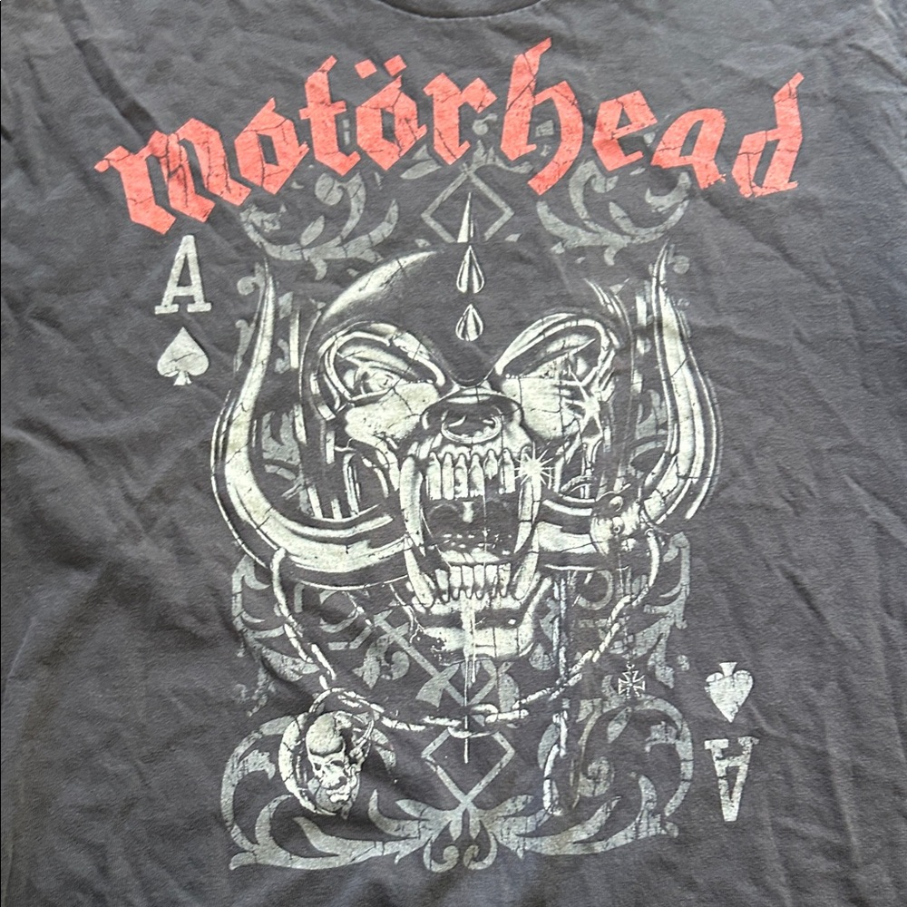 Motörhead Vintage Black Graphic Band Tee - Medium - Picture 6 of 6